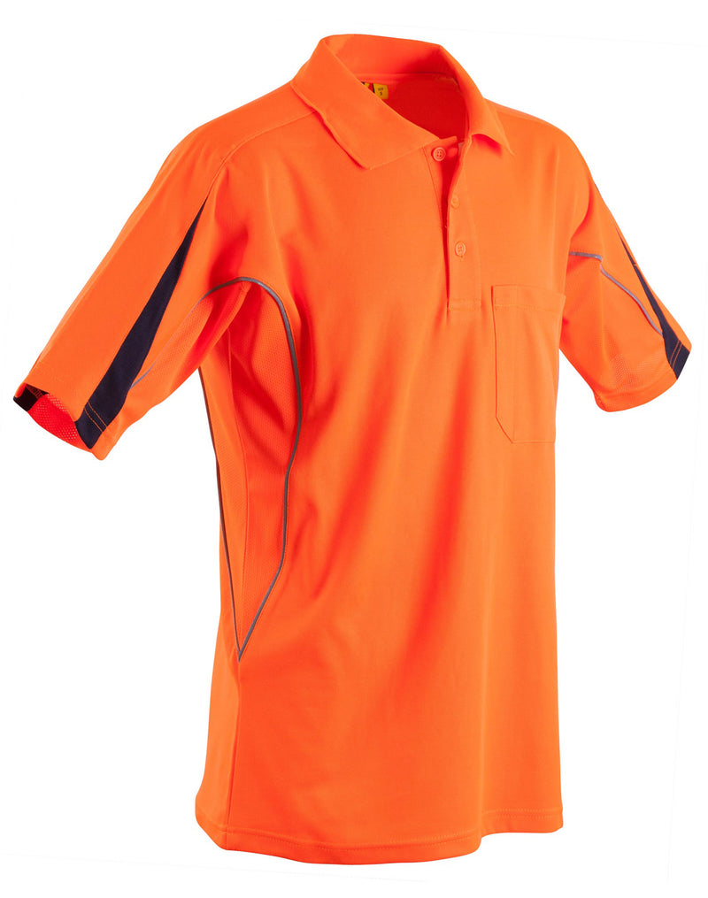 SW25A HI-VIS LEGEND SHORT SLEEVE POLO Mens'