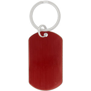 Dog Tag Keychain