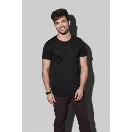 ST8400.Men's Active 140 Crew Neck