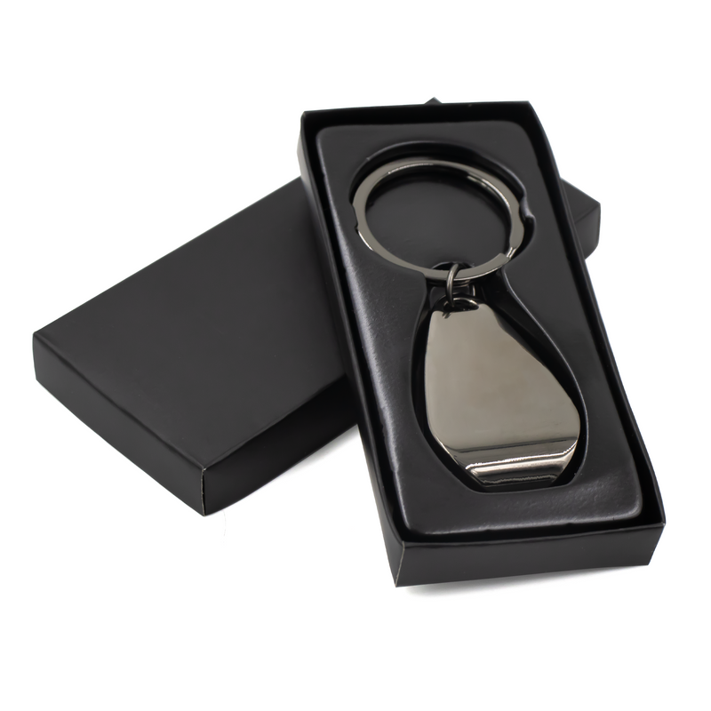 Apri Gunmetal Keychain