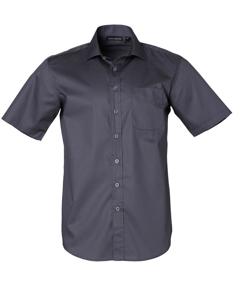 M7110S BARKLEY MENS TAPED SEAM SHORT SLEEVE SHIRT