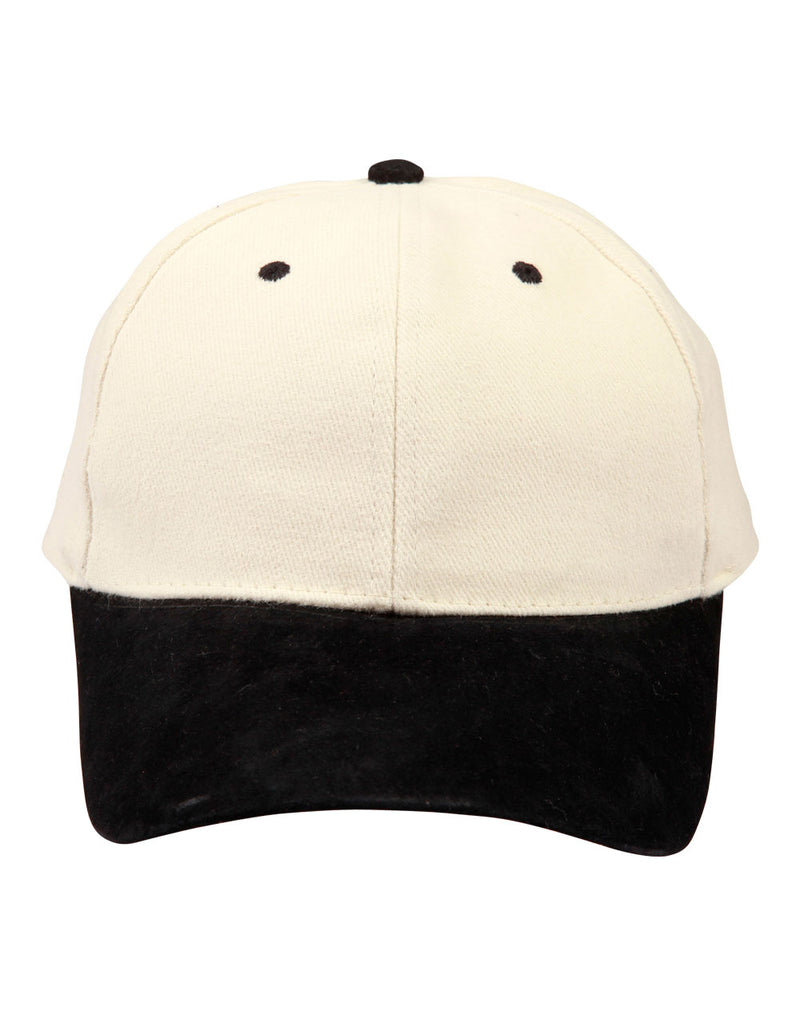 CH05 SUEDE PEAK CAP