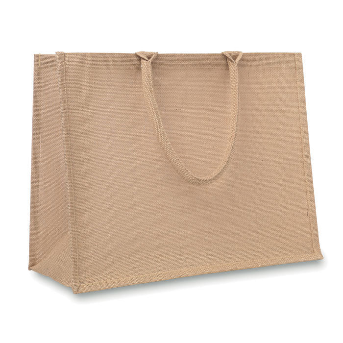 Laney Jute Laminated Shopper