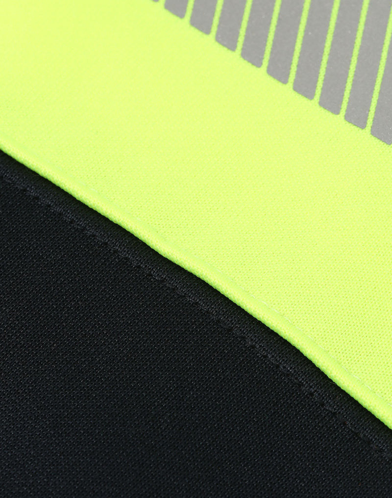 SW88 HI-VIS TWO TONE SAFETY HOODIES WITH SEGMENTED TAPES