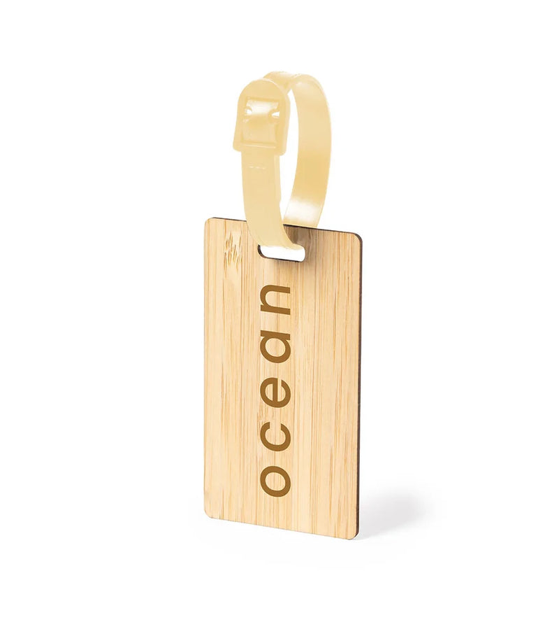 Bamboo Luggage tag