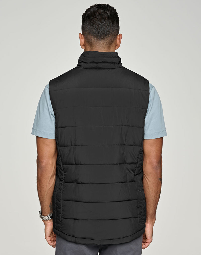 JK61 SUSTAINABLE INSULATED PUFFER VEST (3D CUT) Men's