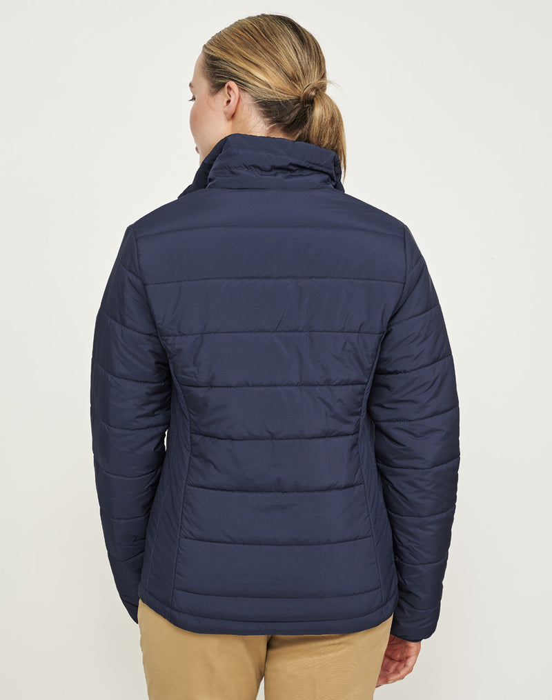 JK60 LADIES SUSTAINABLE INSULATED PUFFER JACKET (3D CUT)