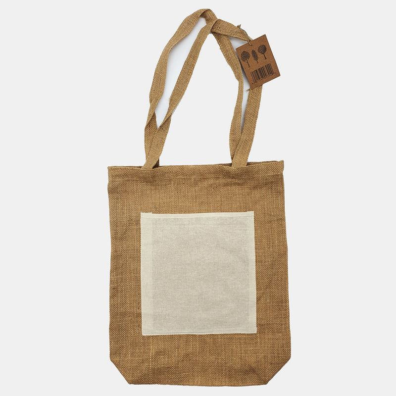 Reforest Jute Tote Bag