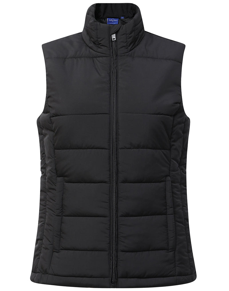 JK62 SUSTAINABLE INSULATED PUFFER VEST (3D CUT) Ladie's