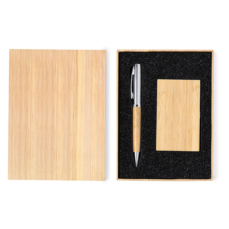 Jarviner Ball Pen and Card Holder Gift Set