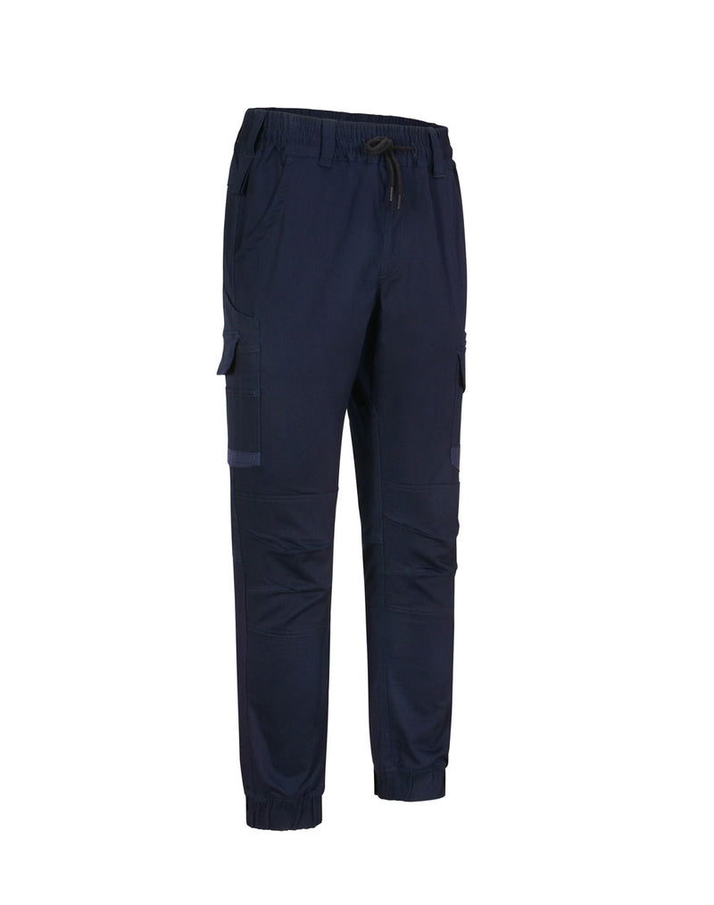 WP28 UNISEX COTTON STRETCH DRILL CUFFED WORK PANTS