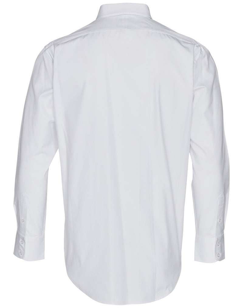 M7040L Men's CVC Oxford Long Sleeve Shirt