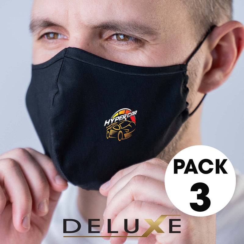 LL8896.3 Pack - Deluxe Face Masks