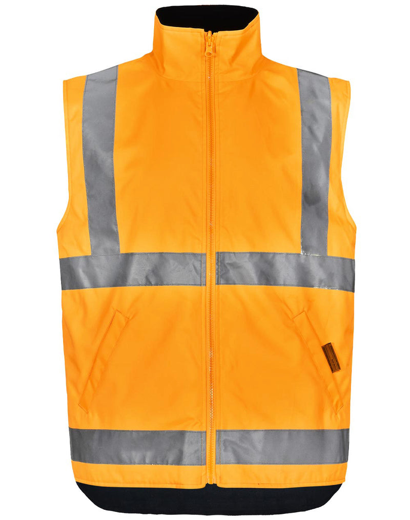 SW77 VIC Rail Hi Vis 3 in 1 Safety Jacket and Vest - Unisex