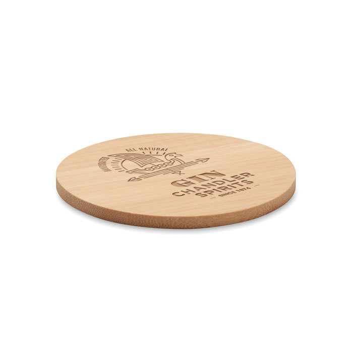 Bamboo round coaster