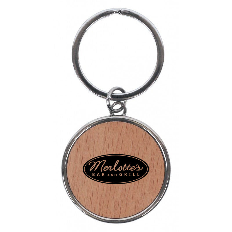 Axil Round Keychain