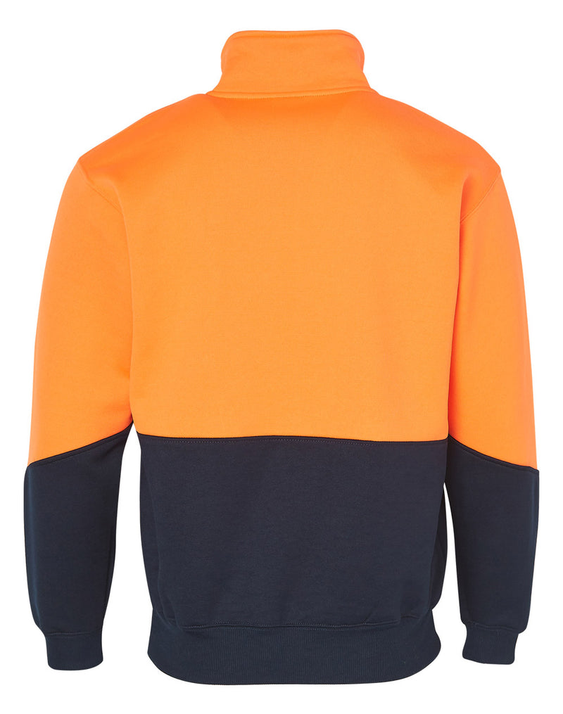 SW13A HI-VIS LONG SLEEVE FLEECE SWEAT