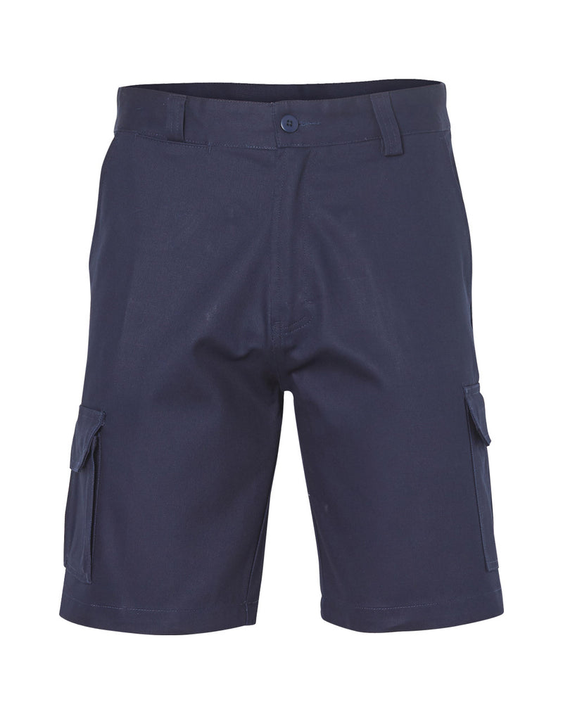 WP06 MEN'S HEAVY COTTON DRILL CARGO SHORTS