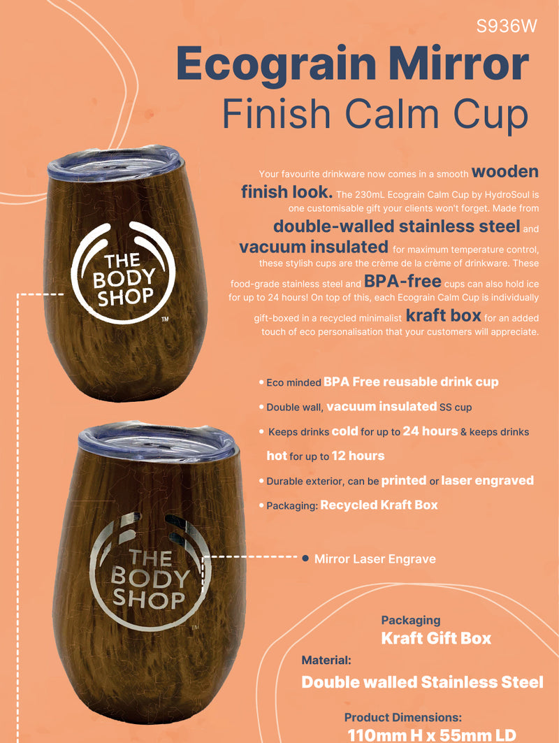 Ecograin Mirror Finish Calm Cup