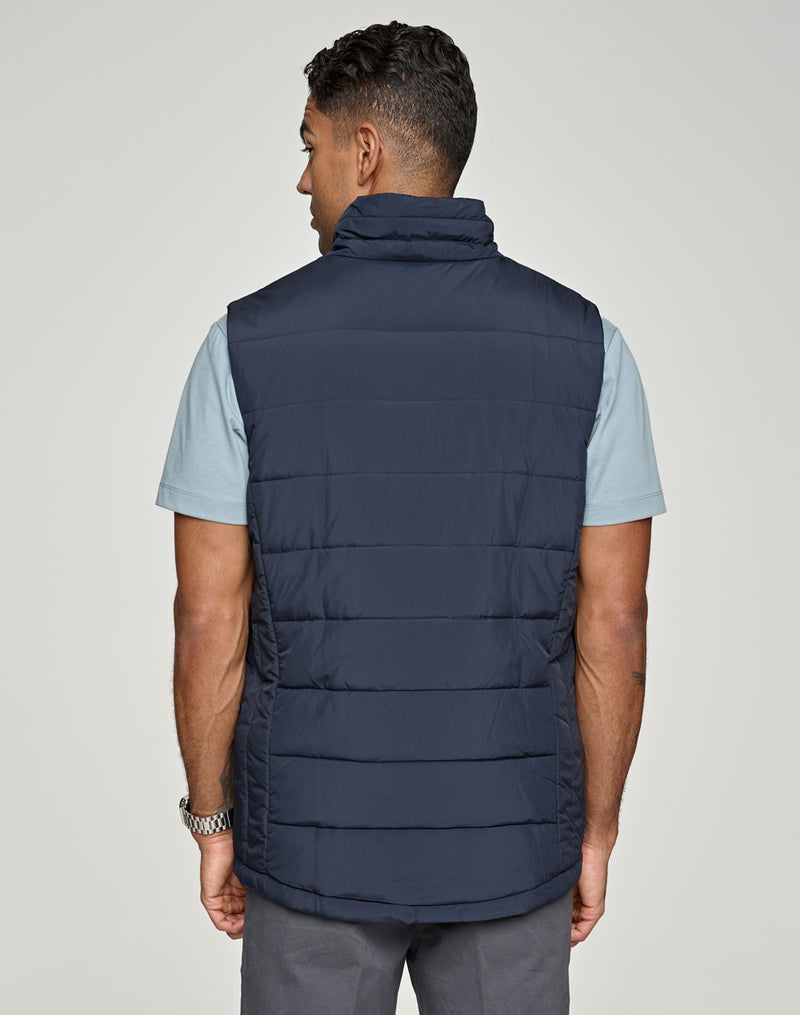 JK61 SUSTAINABLE INSULATED PUFFER VEST (3D CUT) Men's