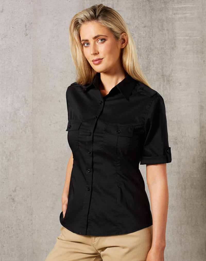 M8911 Women's Short Sleeve Military Shirt