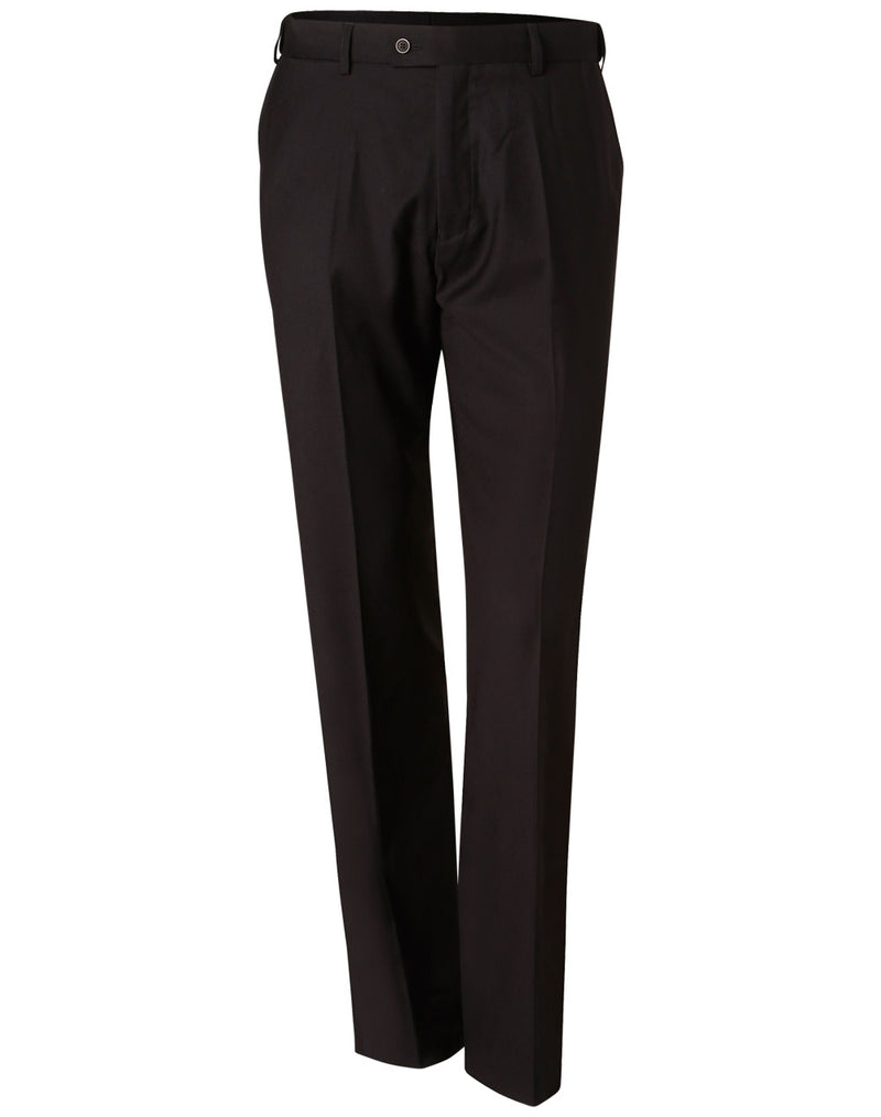 M9340 Men's Poly/Viscose Flexi Waist Stretch Pants