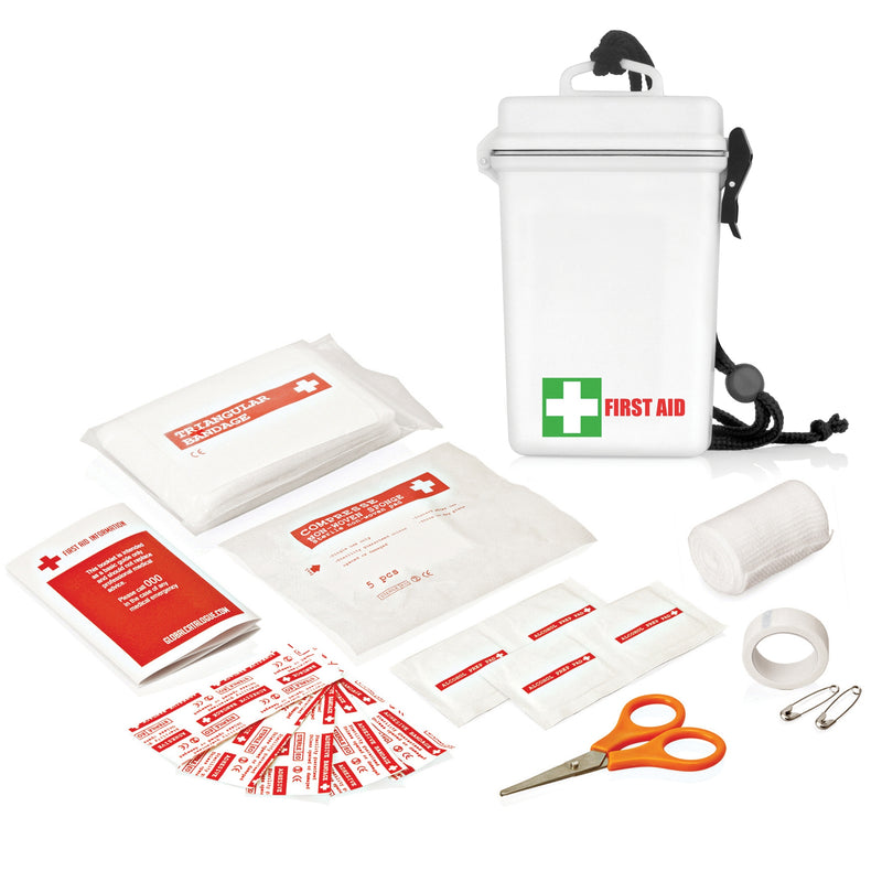 First Aid Kit Waterproof 21pc