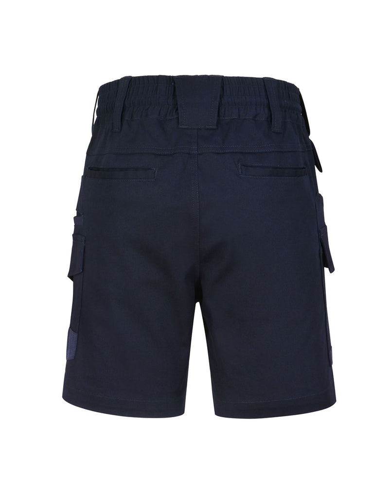 WP29 UNISEX COTTON STRETCH DRILL CUFFED WORK SHORTS