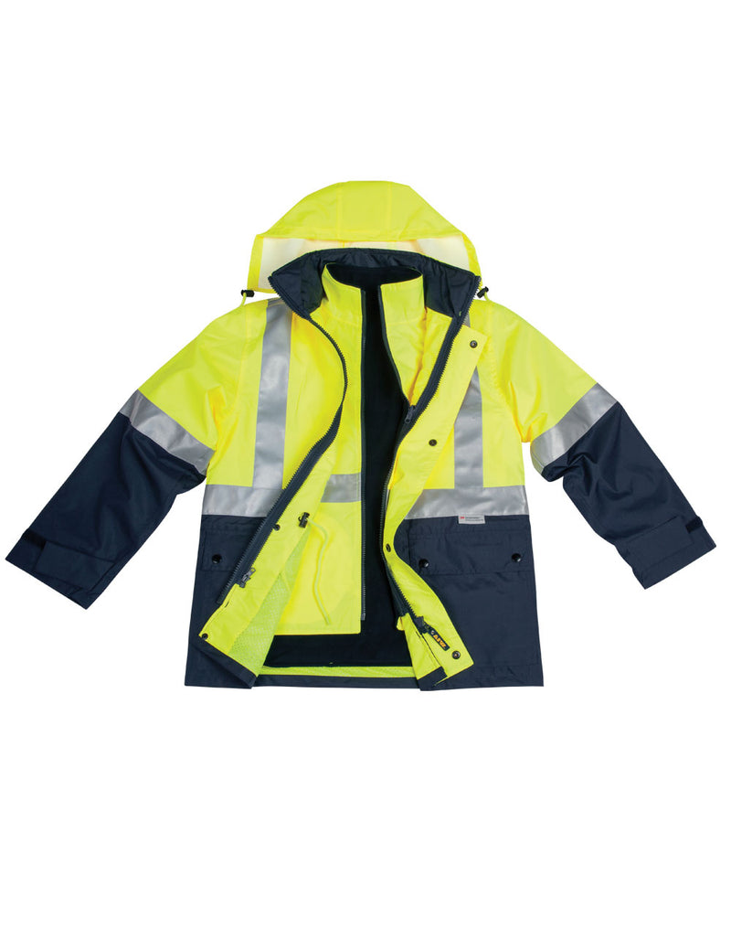 SW20A HIGH VIS REVERSIBLE VEST AND JACKET