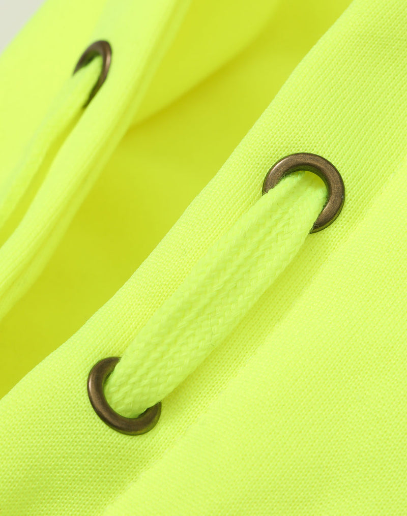 SW88 HI-VIS TWO TONE SAFETY HOODIES WITH SEGMENTED TAPES