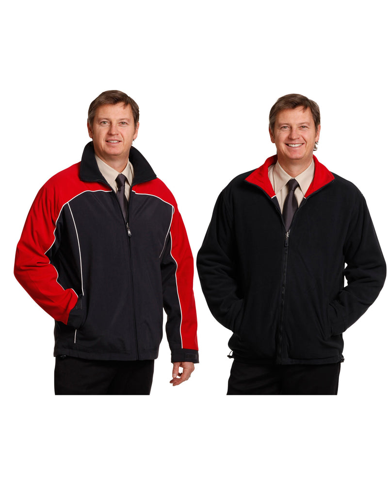 JK22 CASCADE Tri-Colour Contrast Reversible Jacket