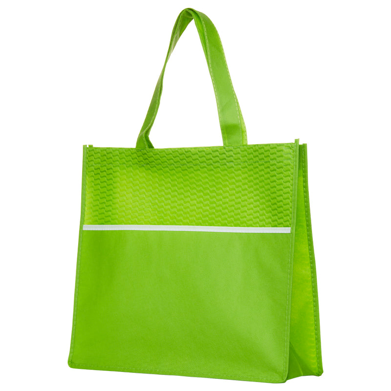 Shopping Tote Bag with Waves