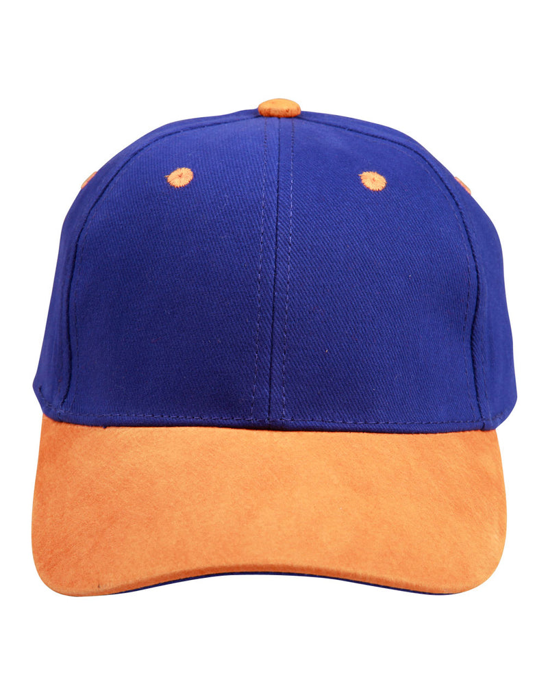 CH05 SUEDE PEAK CAP