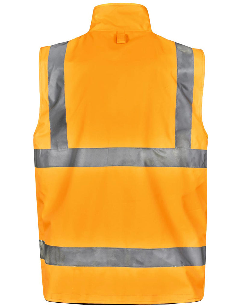 SW76 VIC Rail Hi Vis Reversible Safety Vest - Unisex