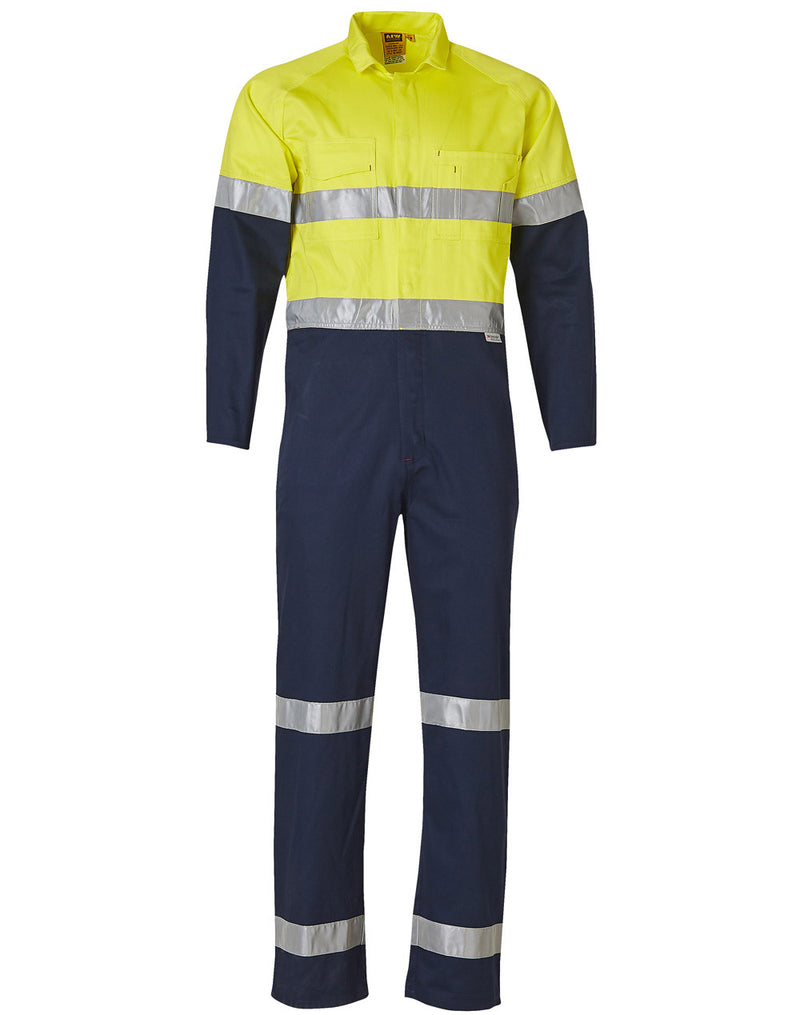 SW207 MEN'S TWO TONE COVERALL