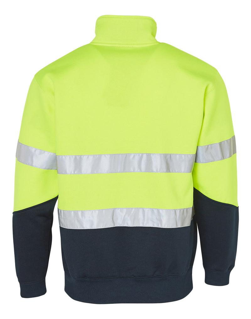 SW14 HI-VIS LONG SLEEVE FLEECE SWEAT