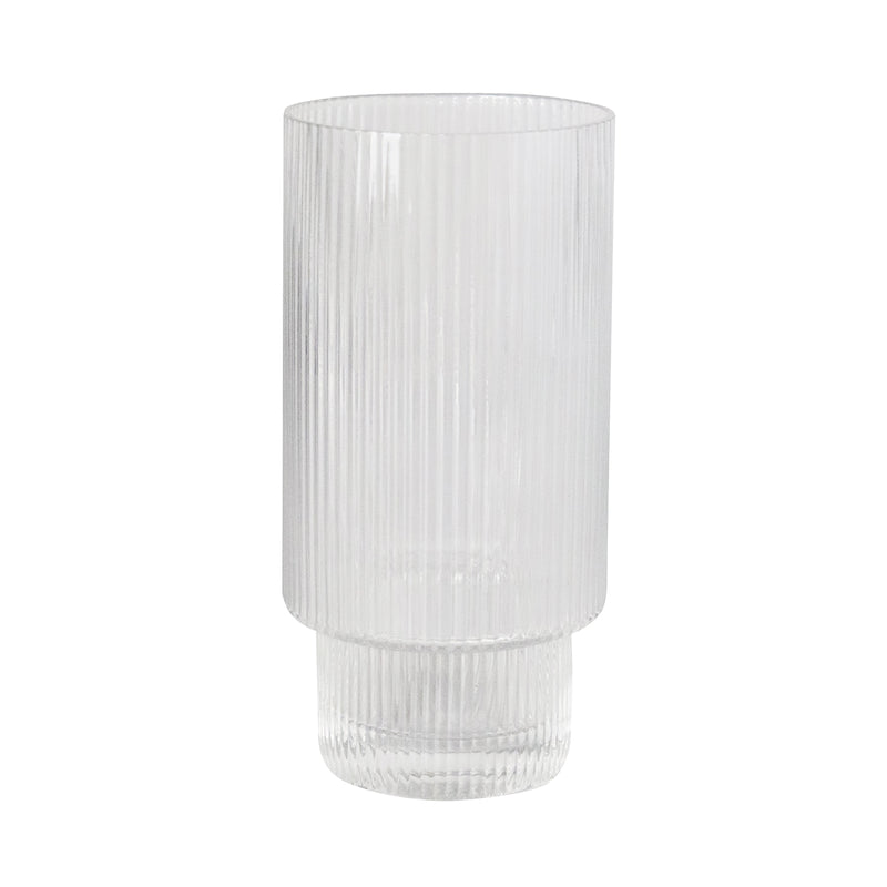 Oscar Ribbed Highball Glasses