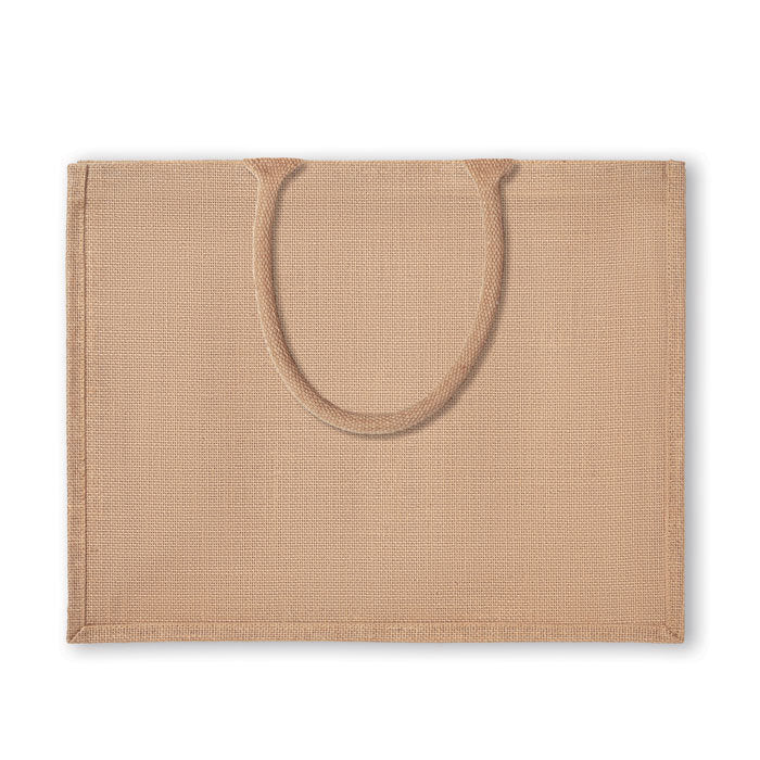 Laney Jute Laminated Shopper