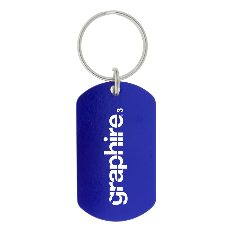 Dog Tag Keychain