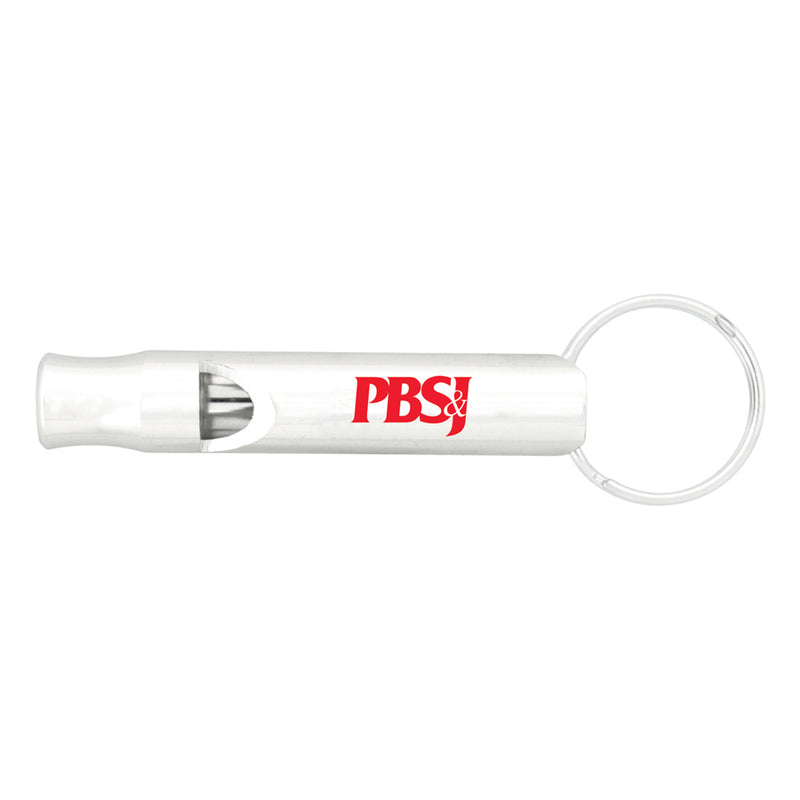 Aluminium Metal Whistle Keychain