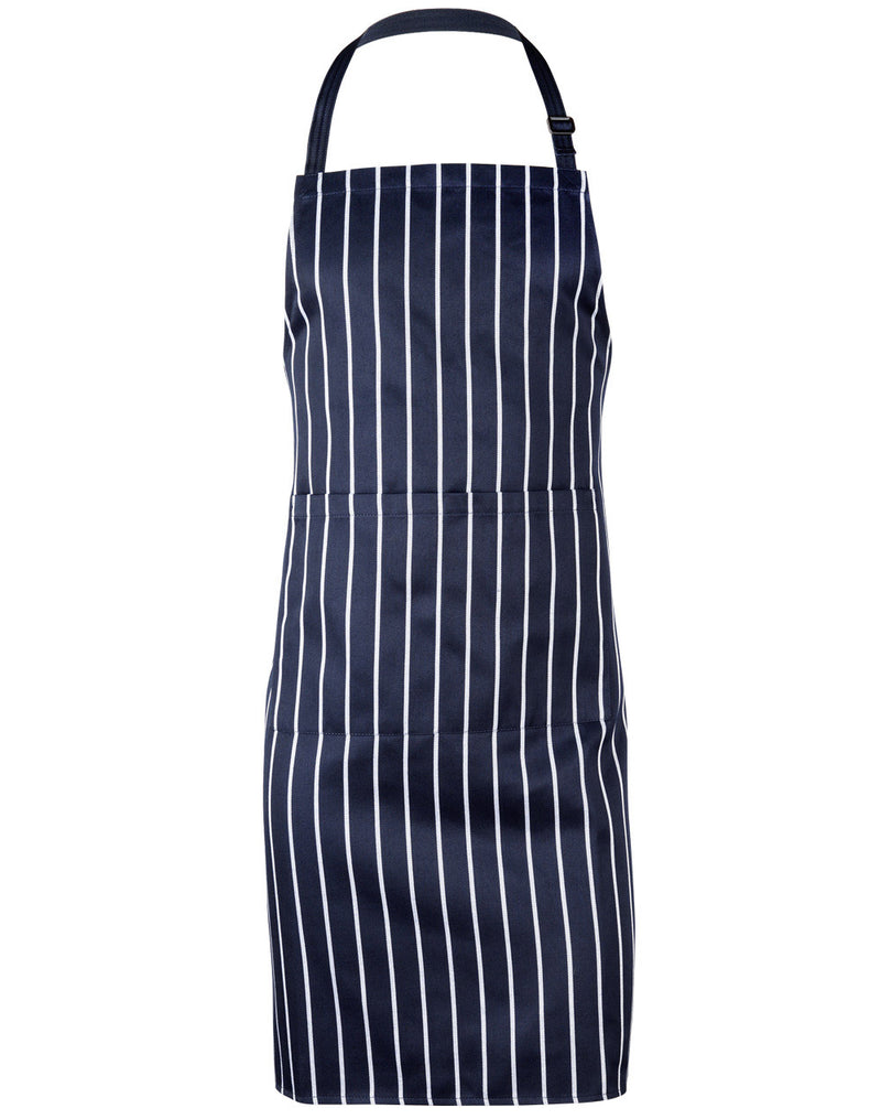 AP04 Bib Stripe Apron