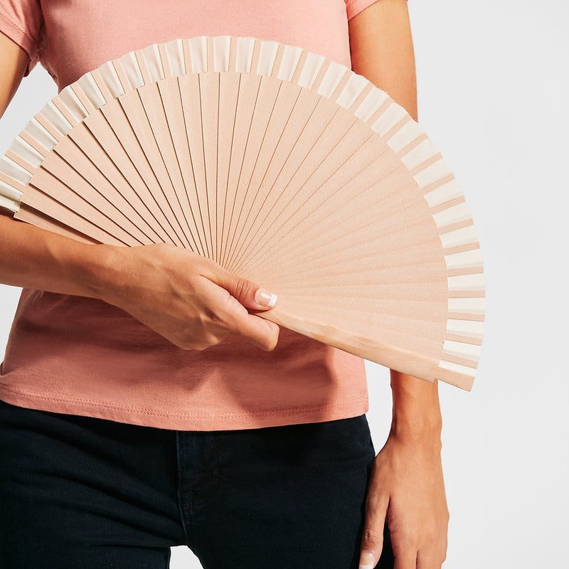 Cotton Fabric Hand Fan