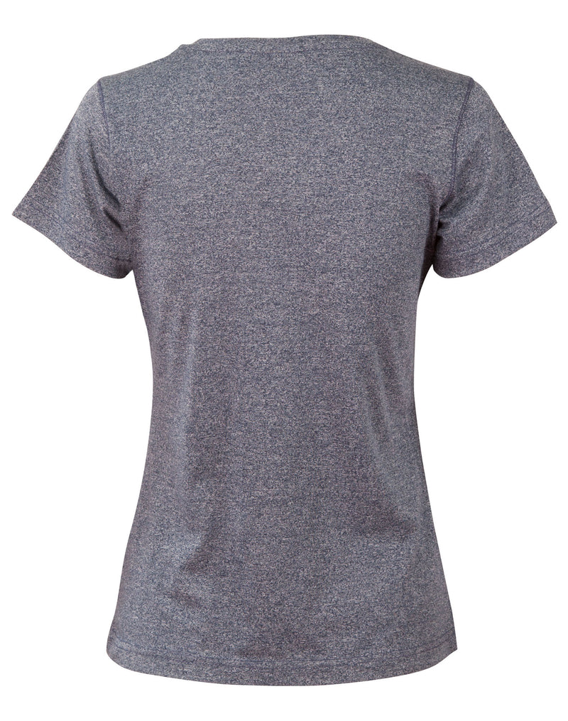 TS28 HIGH PERFORMANCE HEATHER TEE Ladies