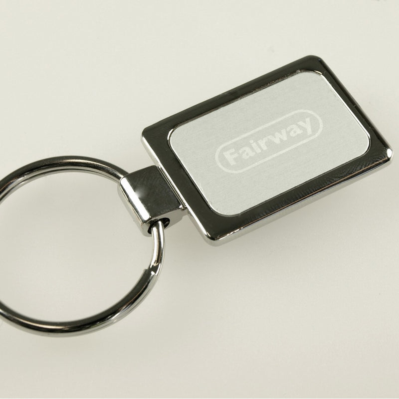 Accent Rectangular Keychain