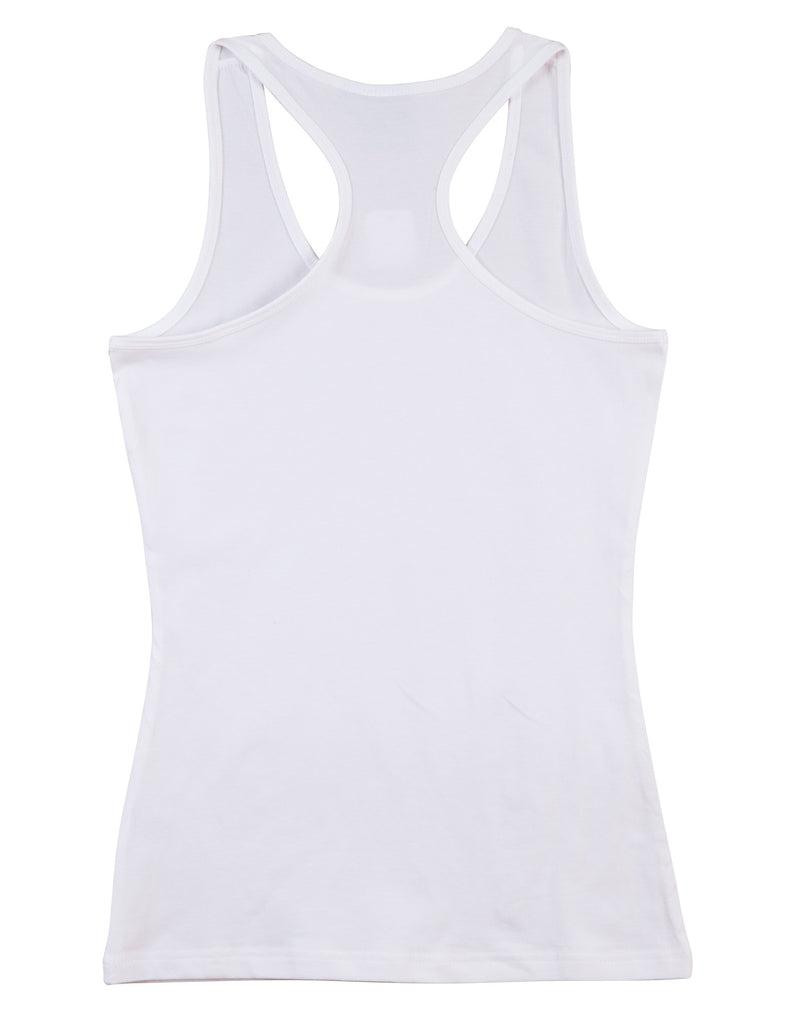 TS21A STRETCH RACEBACK SINGLET Ladies'