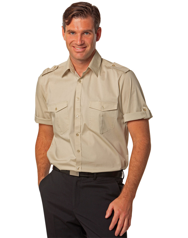 M7911 Men's Short Sleeve Military Shirt