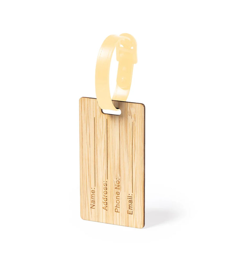 Bamboo Luggage tag