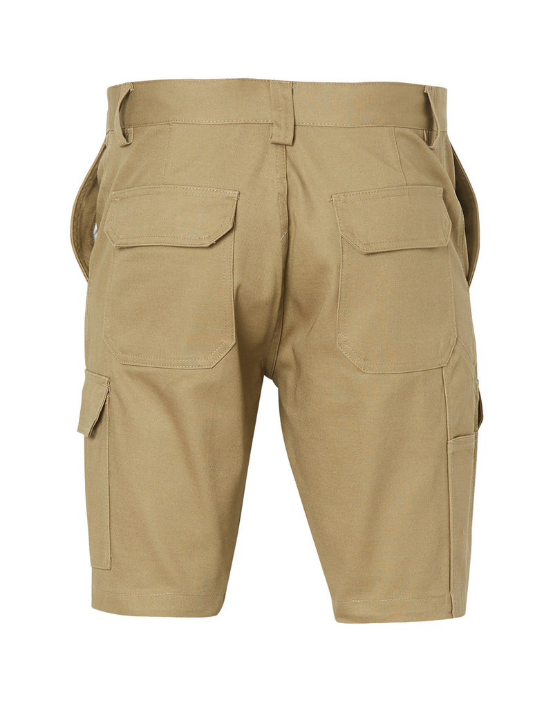 WP06 MEN'S HEAVY COTTON DRILL CARGO SHORTS