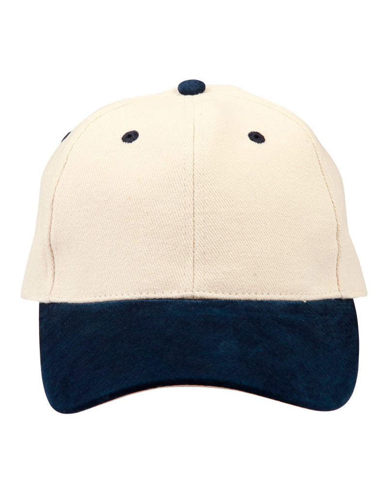 CH05 SUEDE PEAK CAP