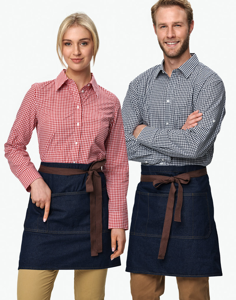 AP10 - East Village Half Denim Apron